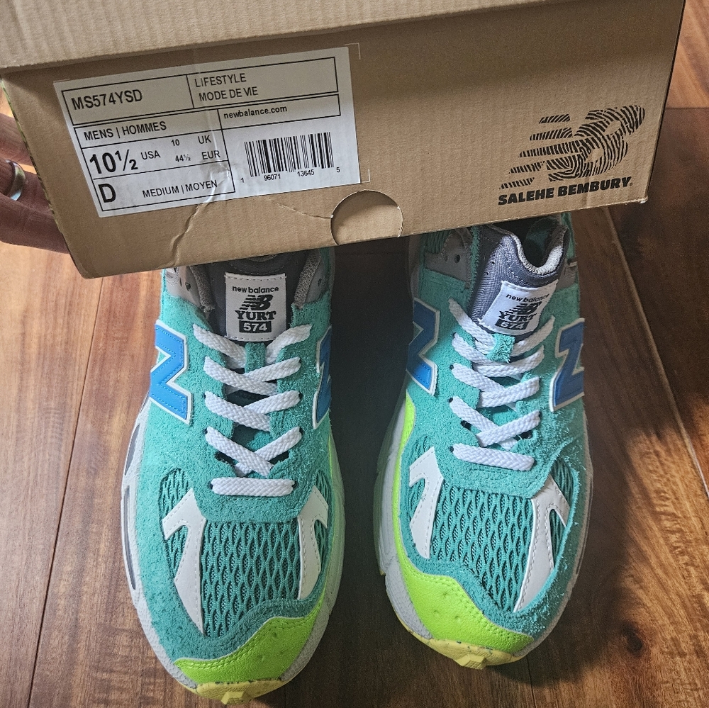 🎯NIB Salehe Bembury New Balance, sz 10.5 - Picture 10 of 12